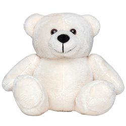 Peluche ours 8cm - Crème