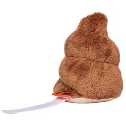 Peluche crotte 9.5cm - Marron