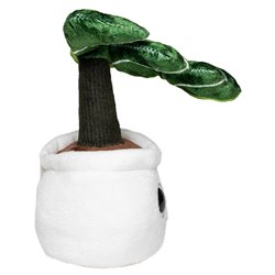 Peluche monstera 14cm - Multicolore