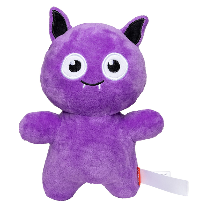 Peluche chauve-souris 23cm - Violet