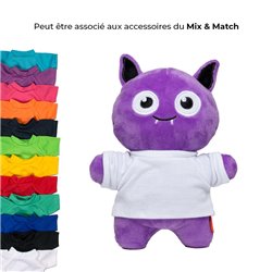 Peluche chauve-souris 23cm - Violet