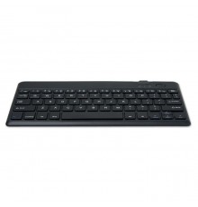 Clavier à connexion Bluetooth 3.0 en ABS de couleur noire