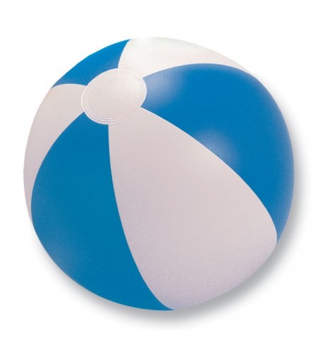 Ballon de Plage Gonflable et Personnalisable en PVC et Coloris Divers